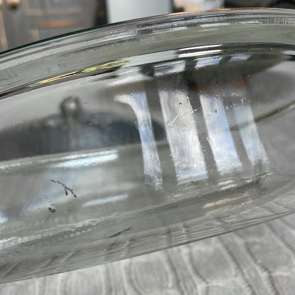 VTG Rodney Kent hand-forged hammered aluminum covered dish w/ Pyrex dish 1950s - Picture 14 of 17